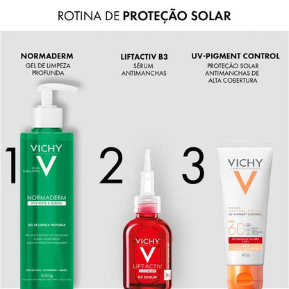 CAPITAL SOLEIL PROTETOR SOLAR FACIAL UV-GLOW FPS60 COM COR